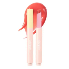 COLORGRAM Fruity Glass Stick | Long-Lasting Juicy Lip Tint with Radiant, Glossy Finish | Melting Syrupy Texture for Vibrant, Hydrated Lips | Non-Sticky Shine