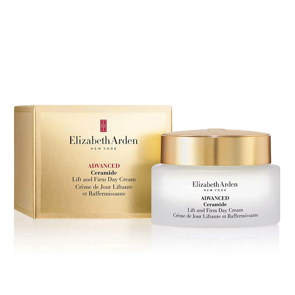 Elizabeth Arden Advanced Ceramide Lift and Firm Face Cream 1.7 oz - Anti-Aging Hydrating Moisturizer with Peptides, Ceramides & Edelweiss Extract for Firmer, Lifted Skin Day & Night