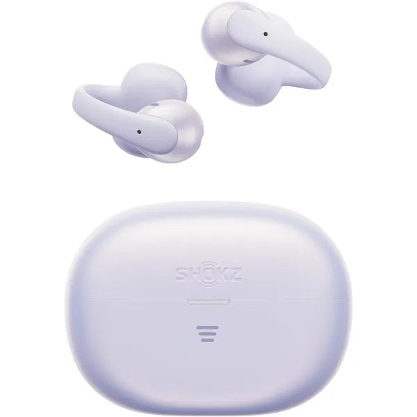 SHOKZ OpenDots Air Wireless Clip-On Open-Ear Earbuds - Daybreak Purple
