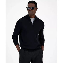 Men's Long-Sleeve Half-Zip Merino Sweater