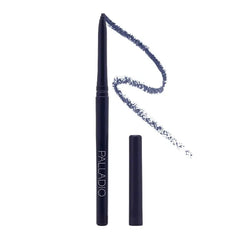 Palladio Retractable Waterproof Eyeliner, Richly Pigmented Color and Creamy, Slip Twist Up Pencil Eye Liner, Smudge Proof Long Lasting Application, All Day Wear, No Sharpener Required