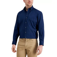 Club Room Men's Regular Fit Pinpoint Dress Shirt