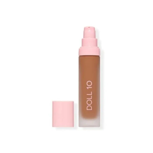 DOLL 10 T.C.E This Covers Everything Super Coverage Serum Makeup with Peptides