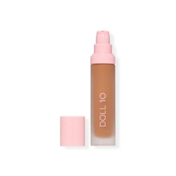 DOLL 10 T.C.E This Covers Everything Super Coverage Serum Makeup with Peptides