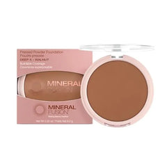 Mineral Fusion Pressed Powder Foundation, Fair Skin Age Defying Foundation Makeup with Matte Finish, 0.32 Oz