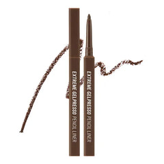 CLIO PROFESSIONAL Extreme Gelpresso Pencil Eyeliner, Gel Smooth Waterproof Formula, One Swipe High Pigment Color, Smudge Resistant Long Wear, Creamy Glide, Blend Control, Defined Eye Precision