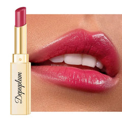 Depuplum Lipstick for Women Hydrate Glossy Lipstick Moisture Lip Gloss Sheer-Medium Coverage Shine Tinted Lip Balm for Dry Lips