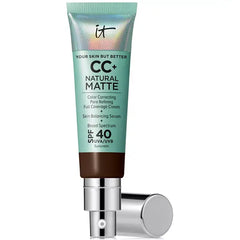 IT Cosmetics CC+ Cream Matte Foundation SPF 40 for Oil-Free, Long-Lasting Matte Finish