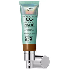 IT Cosmetics CC+ Cream Matte Foundation SPF 40 for Oil-Free, Long-Lasting Matte Finish