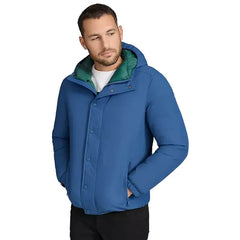 Men's Ripstop Hooded Puffer Jacket