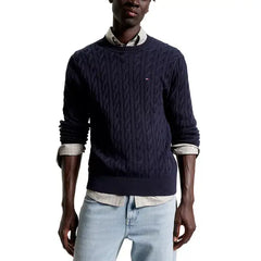 Men's Classic Cable Crewneck Sweater