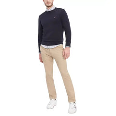 Men's Essential Solid Crew Neck Sweater