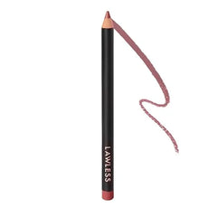 Lawless Forget the Filler Definer Premium Lip Liner with Natural Ingredients to Provide a Smooth Look with a Satin Finish, Clean Makeup with Tug Free Application 0.04 oz