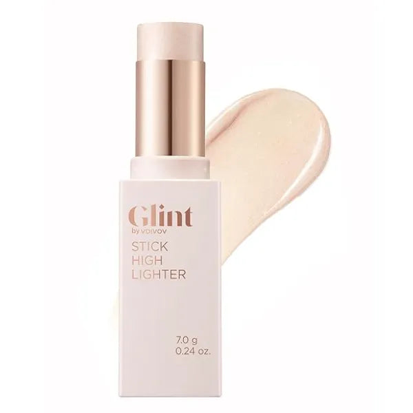 Glint Stick Highlighter Multi Use Illuminator Stick by LG Beauty Creamy & Blendable Color.