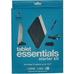 Digital Basics Tablet Essentials Starter Kit For iPads/Tablets 10.5" (BTBESK5P) - Silver