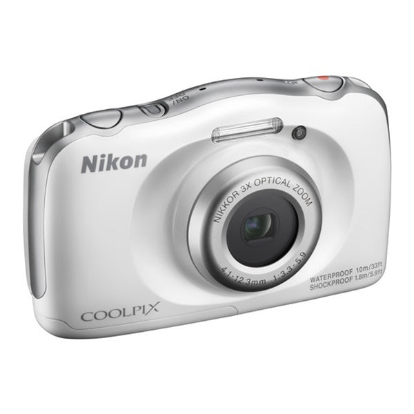 Nikon Coolpix W100 Digital Camera White