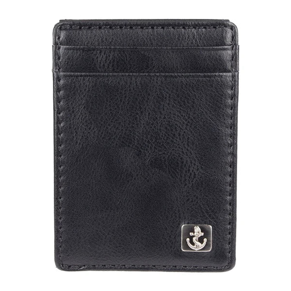 Dockers Men's RFID Slim Front Pocket Wallet with Magnetic Money Clip