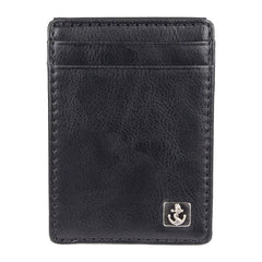 Dockers Men's RFID Slim Front Pocket Wallet with Magnetic Money Clip