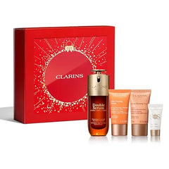 Clarins DOUBLE SERUM Anti Aging Face Serum Visibly Firms, Smoothes, Boosts Radiance, and Refines Pores 24H Hydration All Skin Types