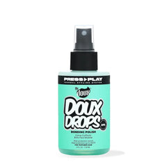 The Doux Heat Protect & Anti-Frizz Spray Collection – Silent Treatment Humidity Shield, O.P.P. One-Pass Press & Doux Drops Bonding Polish for Curly Hair