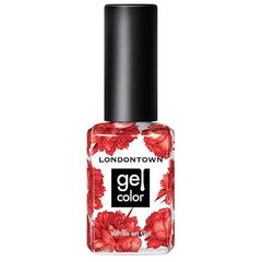 LONDONTOWN UV/LED Gel Nail Polish Long Lasting, Chip Resistant High Shine Color Glossy Shimmery Red Orange