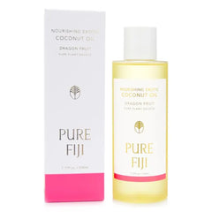 PURE FIJI Nourishing Exotic Coconut Body Oil, Natural Ingredients Deeply Moisturize and Nourish - 7.7 fl oz / 230ml