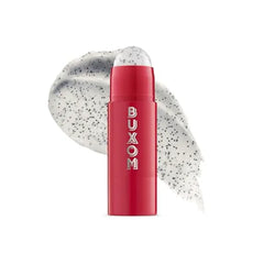 Buxom Power Full Lip Scrub, Gentle Sugar Infused Lip Exfoliating Scrub Stick, Hydrating Lip Care with Vitamin E & Papaya Seed Oil