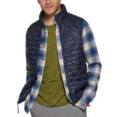 Men's Delta Diamond Quilted Packable Puffer Vest