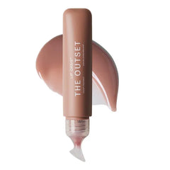The Outset Lip Oasis Hydrating Lip Balm, Glossy Moisturizing Lip Treatment for Dry, Sensitive Lips, Clean, Vegan & Gluten-Free, Sheer - 0.3 oz