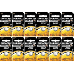 Duracell 2032 Lithium Coin Battery Cell 12-Pack