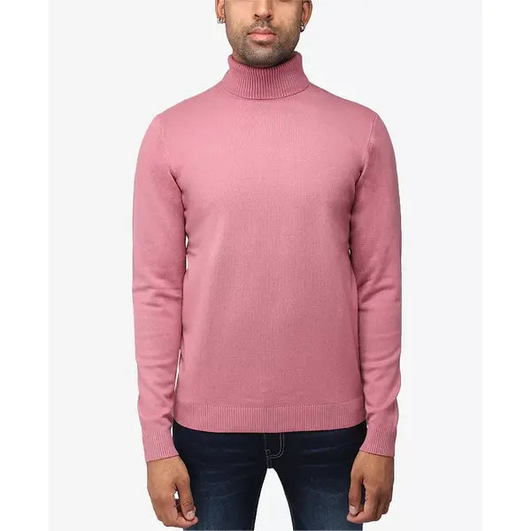 X-Ray Men's Sweater Turtleneck Pullover