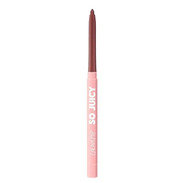ColourPop So Juicy Plumping Lip Liner with Peptides Long Lasting Lip Liner for Visibly Plumped & Shaped Lips Enriched with Smoothing Ceramides & Peppermint