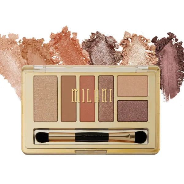 Milani Everyday Eyes Eyeshadow Palette - 6 Cruelty-Free Matte or Metallic Eyeshadow Colors to Contour & Highlighter