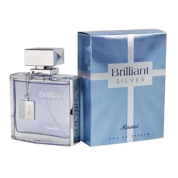 RASASI Brilliant Silver Eau De Parfum 100 Ml