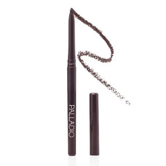Palladio Retractable Waterproof Eyeliner, Richly Pigmented Color and Creamy, Slip Twist Up Pencil Eye Liner, Smudge Proof Long Lasting Application, All Day Wear, No Sharpener Required