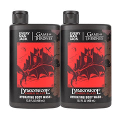 Every Man Jack Game of Thrones Collectors Body Wash Gift Set - Body Washes with Clean Ingredients & Westeros Inspired Scents - 13.5 Fl Oz