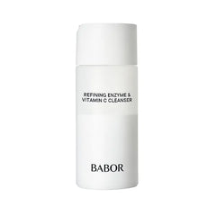 BABOR Enzyme & Vitamin C Powder Cleanser Water Activated Face Wash for Brightening & Exfoliation Gentle Daily Polish for the Look of Refined Pores & Radiant Looking Skin Travel Friendly
