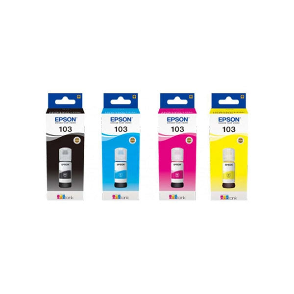 Epson 103 EcoTank Ink Bottle Combo (4 Pack)