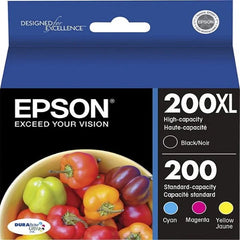 Epson 200 (4 Pack) Durabrite Ultra Ink Cartridge (T200XL-BCS)