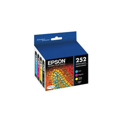 Epson 252 (4 Pack) Durabrite Ultra Ink Cartridge (T252120-BCS)