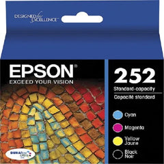 Epson 252 (4 Pack) Durabrite Ultra Ink Cartridge (T252120-BCS)