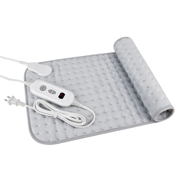 Equate XL Electric Heating Pad 12'' x 24'' - 6 Heat Settings, Auto Shut-Off for Pain Relief