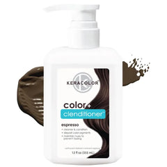Keracolor Color + Clenditioner 3-in-1 Color-Depositing Conditioner, Gently Cleanses & Conditions, Semi-Permanent Hair Color, 23 Shades, 12 Fl Oz