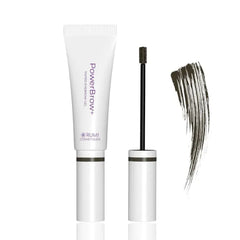 Rumi Cosmetiques PowerBrow+Tinted Eyebrow Gel For Older Women - Defines, Fills, Thickens Brows - 2-in-1 Formula - Natural Color, Quick Fixing, Long-Lasting - Hypoallergenic