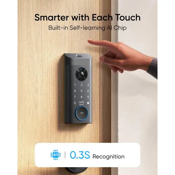 Eufy Security E330 3-in-1 Video Smart Lock (T85311Y1)