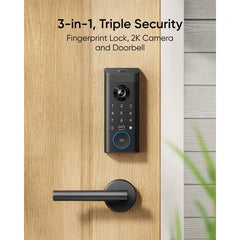 Eufy Security E330 3-in-1 Video Smart Lock (T85311Y1)