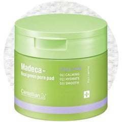 CENTELLIAN 24 Madeca Ampoule & Cleansing Pad Collection – Vegan Korean Exfoliating, Hydrating & Tone-Correcting Pads with Centella Asiatica, TECA & Niacinamide (5.58fl oz x 60 Pads)