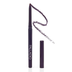 Palladio Retractable Waterproof Eyeliner, Richly Pigmented Color and Creamy, Slip Twist Up Pencil Eye Liner, Smudge Proof Long Lasting Application, All Day Wear, No Sharpener Required