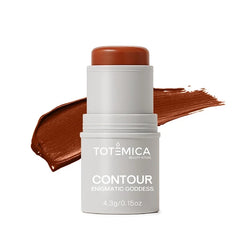 TOTEMICA Cream Contour Stick, “Enigmatic Goddess” by Ana Patricia, Cool Toned Sculpting Makeup, Soft Matte Cream Formula, Long-Lasting Blendable Face Shaping Stick | 0.15 oz