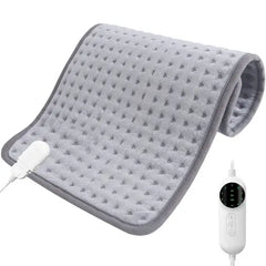 Ambler Electric Heating Pad 33"x18" - 10 Heat Settings for Soothing Pain Relief